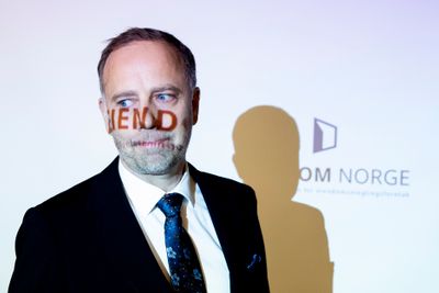 Administrerende direktør i Eiendom Norge, Christian Vammervold Dreyer, presenterte boligprisstatistikken for oktober på en pressekonferanse i Oslo.