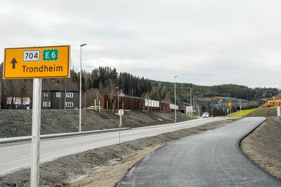 Med ny veg er avstanden fra Klæbu og inn til trønderhovedstaden blitt enda kortere.