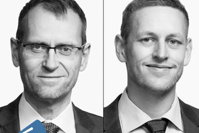 Advokat Kristian Foss (til venstre) og advokatfullmektig Anders A. Christie i Bull & Co Advokatfirma.