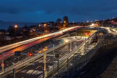 Her er vi tunnelinngangen for Bodøtunnelen på Hunstadmoen.