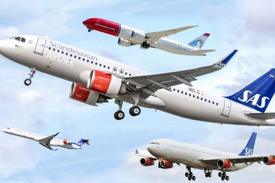 SAS-flyene A320 Neo, CRJ900, A340-300 og Norwegian-flyet B787-9 er blant flytypene som aldri har vært involvert i ulykker som har krevd liv.