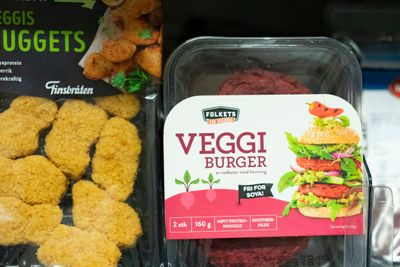 Veggiburger er blant de mange nye vegetarproduktene som nordmenn kan finne i butikkhyllene denne vinteren.