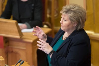 Statsminister Erna Solberg (H) måtte svare på kritiske spørsmål om de høye strømprisene i onsdagens spørretime.