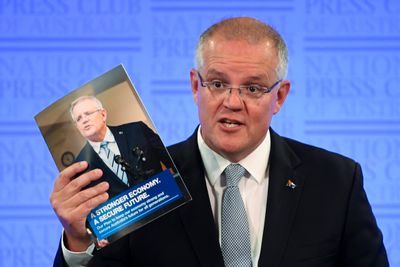 Australias statsminister Scott Morrison. Arkivfoto.