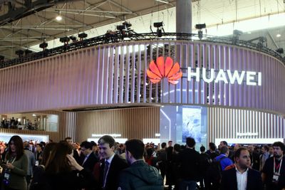Huaweis nye senter i Brussel gir bedriftskunder anledning til å studere kildekode. Bildet er fra selskapets stand under Mobile World Congress i Barcelona forrige uke.