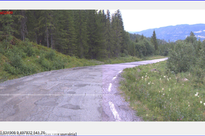 Fra fylkesvei 220, en av veiene i Valdres som skal rustes opp.