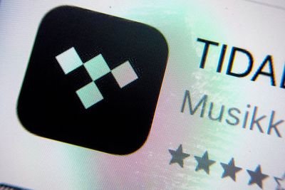 Tidal-appen på mobil.