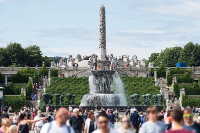 Vigelandsparken i Oslo. Illustrasjonfoto.