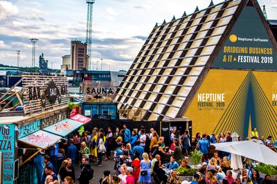 Bridging business & IT Festival 2019 arrangeres på SALT, som ligger langs havnepromenaden mellom Operaen og Vippetangen i Oslo.