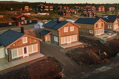 Trysil Byggsystem har oppført en rekke hus og hytter og Trysil og omegn de siste åtte årene. Her fra Fageråsen.