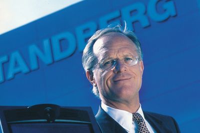 Fronter Tandberg: Med Jan Christian Opsahls om styreformann ble Tandberg verdens ledende selskap innen videokonferanse.