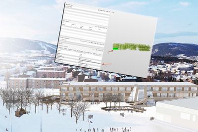 Cowi integrerer miljøkrav i den digitale informasjonsmodellen BIM når de prosjekterer nye Gruben barneskole i Rana kommune.