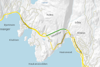 Innerst i Samnangerfjorden ligger Haukanestunnelen.