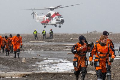 Fredag 8. oktober er det klart for en storstilt redningsøvelse på Svalbard. Bildet er fra MRO-øvelsen i 2019.