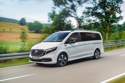 Mercedes-Benz viser frem sin splitter nye elektriske minibuss på årets IAA. 