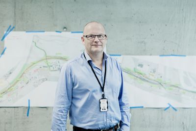 Arve Krogseth, prosjektlederen på veiprosjektet E6 Kvål-Melhus.