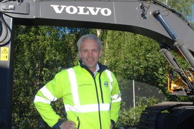 Gunnar Thorud tok over som adm.dir i Volvo Maskin AS i 2017, og kan konstatere  at den gode økonomiske driften av selskapet fortsetter.