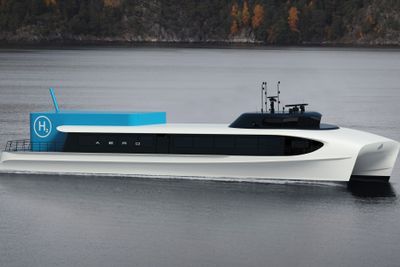Brødrene Aa har ledet konsortiumet bak dette hurtigbåtkonseptet. Båten går på hydrogen og fokuset har vært på å gjøre designet så enkelt som mulig. De har kalt modellen Aero, på grunn av det aerodynamiske designet.