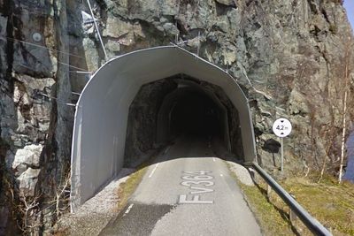 Duken i Gjerviktunnelen skal byttes ut med PE-skum og sprøytebetong.
