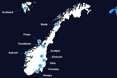 5G-piloter fra Telenor i 2019. På svært mange av stedene vil Telenor teste hvordan 4G fra Huawei og 5G fra Ericsson vil spille sammen. Dette er viktig erfaring å ha med seg før valget av 5G-leverandør seinere i høst.