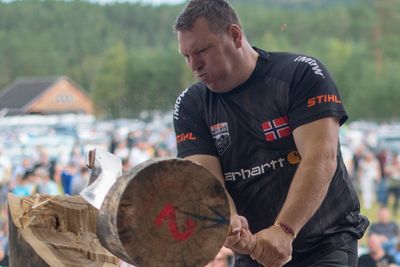 Stokkens overmann: Ole Ivar Lierhagen er en del av det norske laget. Her er han i aksjon i det nordiske mesterskapet på Dolemo i august.