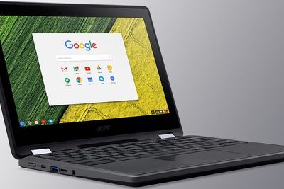 En Chromebook Spin 11 fra Acer. Illustrasjonsfoto.