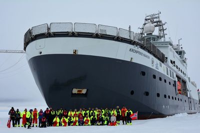 Norges nye forskningsskip FF Kronsprins Haakon.