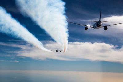 Airbus skal i 2020 starte nye testflygninger der passasjerfly flyr tettere enn i dag slik at følgeflyet kan spare drivstoff.