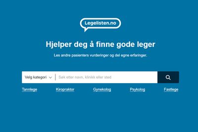 Leger får ikke reservere seg mot anonyme vurderinger på Legelisten.no