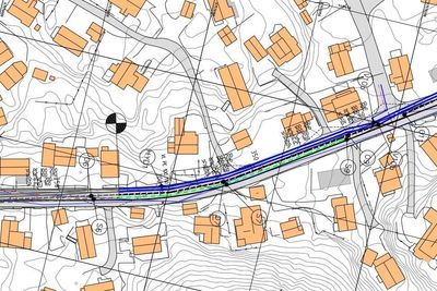 De 410 siste meterne av Villaveien i Svolvær skal få gangvei, med nye -vann og avløpsrør under.