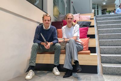 Kristian Jul Røsjø og Anne Solhaug Tutar er to av lederne for gründerprogrammet som Antler har startet opp i Oslo.