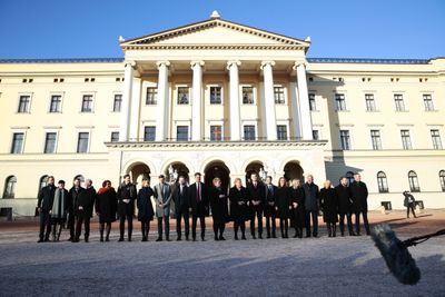 Oslo 20200124. 
Regjeringen møtes til statsråd på Slottet i Oslo fredag.
Foto: Håkon Mosvold Larsen / NTB scanpix