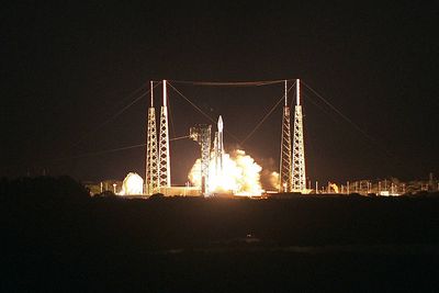 Sonden Solar Orbiter ble tidlig mandag morgen norsk tid skutt opp fra Cape Canaveral i Florida.