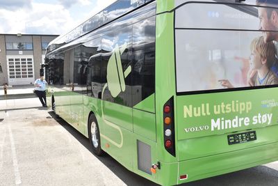 ABB leverer depot- og pantograflading for 23 elektriske busser som settes i drift i Bærum/Oslo juni 2020 (Illustrasjonsfoto ABB).