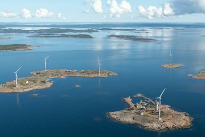 På denne holmen, Lilla Båtskär på Åland, ligger en nedlagt malmgruve fra 1950-tallet. Nå vil et svensk selskap bruke gruvegangene til å bygge pumpekraftverk med Østersjøen som øvre basseng. 