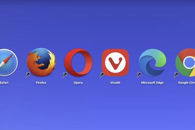Safari, Firefox, Opera, Vivaldi, Edge og Chrome er noen av de mest kjente nettleserne. Her vist på en Mac.