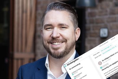 Slakt og skryt: Erling Løken Andersen står bak den nye nettjenesten som lar brukere gi ros og ris til advokater, også anonymt.
