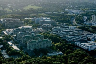 Ruhr-Universität Bochum sett fra luften.