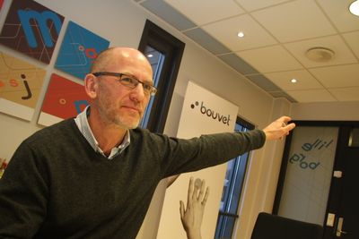 SOLID VEKST: Sverre Hurum er fornøyd etter nok et godt kvartal for Bouvet. Arkivfoto.