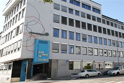 Patentstyrets kontorlokale i Oslo.