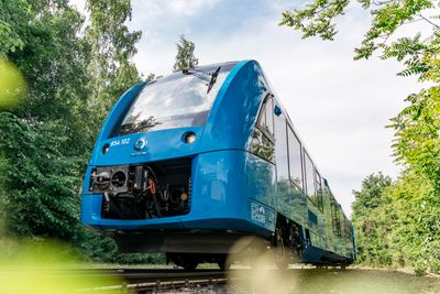 Hydrogentogene til Alstom har en rekkevidde på 800 kilometer. 