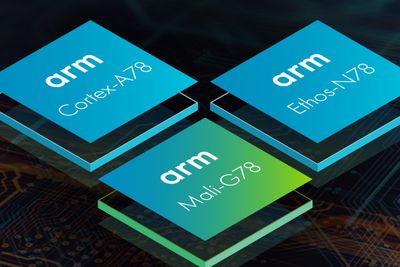 Arm lisensierer ut teknologier som brukes i alt fra sensorer til superdatamaskiner. Bildet viser et knippe av gårsdagens prosessorenheter for smartmobiler.