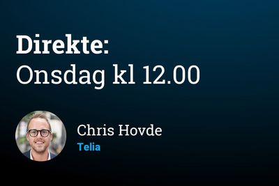 Chris Hovde er leder for mangfold og inkludering i Telia.