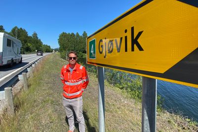 Jon Rabben Lundby leder arbeidet med å planlegge ny Rv4 fra Gjøvik sør til Mjøsbrua