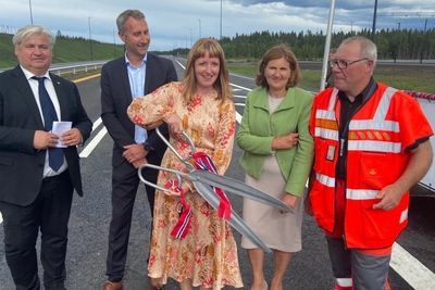 Kjell Inge Davik (f.v.), Ståle Rød, Ingelin Noresjø, Ingrid Dahl Hovland og Taale Stensbye.