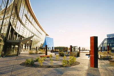 Telenors hovedkontor på Fornebu utenfor Oslo. Illustrasjonsfoto.