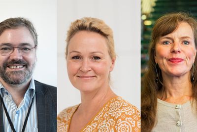 Fra venstre: Knut Aarbakke, forhandlingsleder i Nito, Katrine Olsson, rådgiver i Tekna privat og Birgit Abrahamsen, advokat og direktør for arbeidsrett og HMS i Abelia.