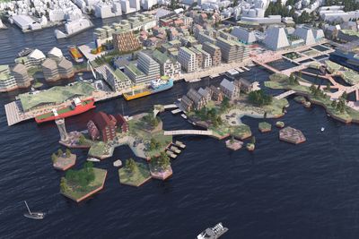 Utfylling i havneområdet er en gammel vekststrategi i Bergen. Nå kan byen få flere kunstige øyer.
