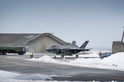 Luftforsvaret utførte luftkontroll på vegne av Nato på Island i mars 2020. Neste år skal 332 skvadron tilbake.