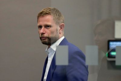 Helse- og omsorgsminister Bent Høie på regjeringens pressekonferanse om koronasituasjonen i dag.